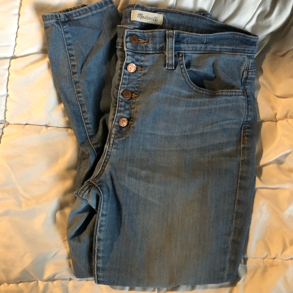 Madewell. 32. Skinny Crops. EEEUC!